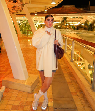 Soft Wool Wrap Coat with Wide Collar