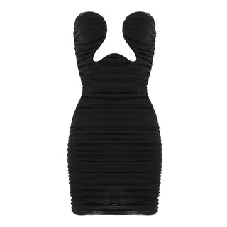 Susanna Strapless Mesh Mini Dress