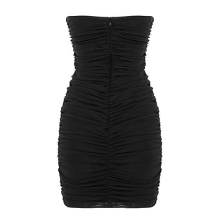Susanna Strapless Mesh Mini Dress