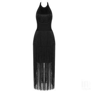 Scarlet Bandage  Tassel Mini Dress