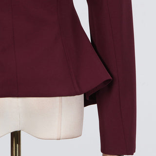 Elegant Tailored Blazer & Pleated Maxi Skirt Set