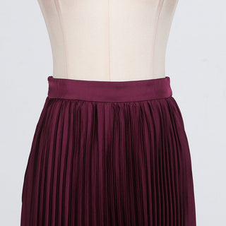 Elegant Tailored Blazer & Pleated Maxi Skirt Set