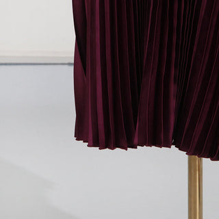 Elegant Tailored Blazer & Pleated Maxi Skirt Set