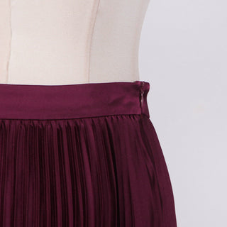 Elegant Tailored Blazer & Pleated Maxi Skirt Set
