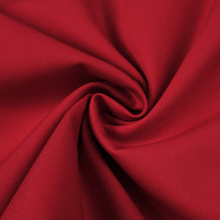 Red Strapless Mini Dress with Oversized Rosette Detail