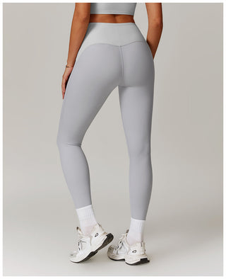 High-Waisted Seamless Sports Leggings