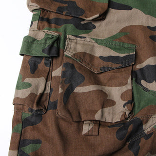Camouflage Cargo Pants with Multiple Utility Pockets