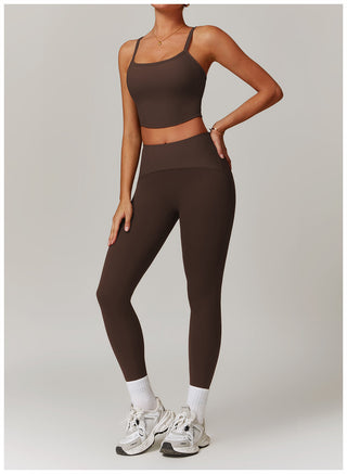 High-Waisted Seamless Sports Leggings