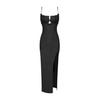 Carla Sleeveless Backless Spandex Long Dress