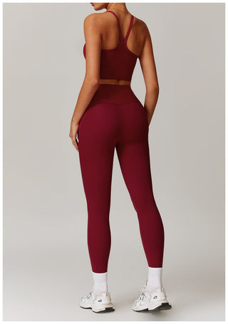 High-Waisted Seamless Sports Leggings
