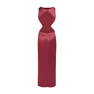 Pure Elegance   Backless Long Dress