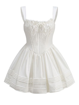 Floral Whisper Sleeveless Mini Dress