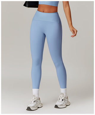 High-Waisted Seamless Sports Leggings