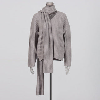 Cozy Luxe Ribbed Knit 3-Piece Set
