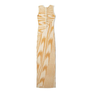 Celestial Dream Sleeveless Knitted Maxi Dress