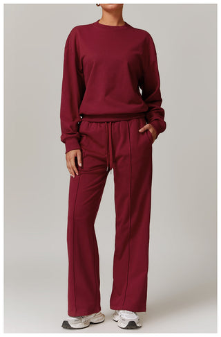 High Waist Straight Sports Pants