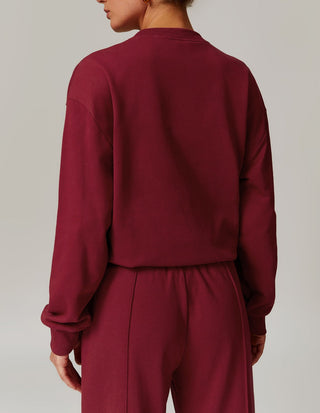 Knitted Long Sleeve Sports Sweater