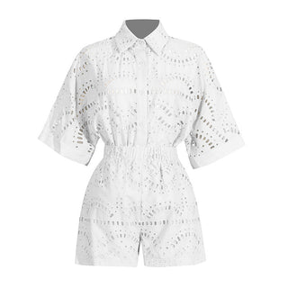 Embroidered Chic Two Piece Set