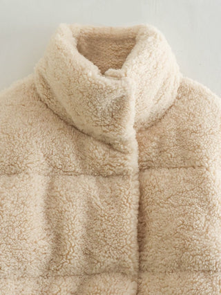 Plush Teddy Short Jacket - Ultra-Soft Winter Essential
