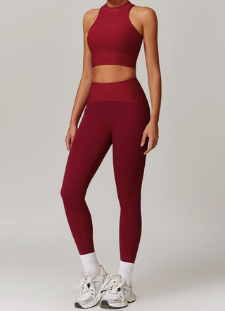 High-Waisted Seamless Sports Leggings