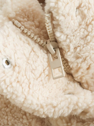 Plush Teddy Short Jacket - Ultra-Soft Winter Essential