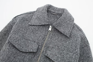 Short Teddy Fleece Jacket