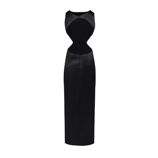 Pure Elegance   Backless Long Dress