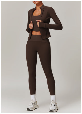 High-Waisted Seamless Sports Leggings