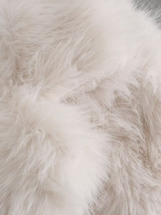 Midi Faux Fur Coat - Luxurious Warmth and Elegance