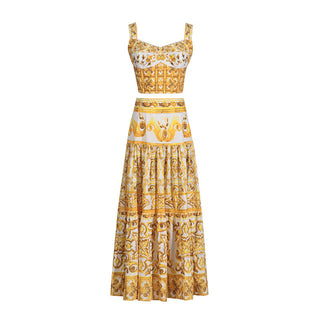 Sunset Sleeveless Set