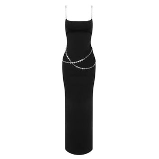 Sierra Radiance Sleeveless Bandage Long Dress
