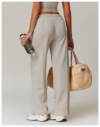 High Waist Straight Sports Pants