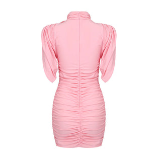 Evelyn sleeveless Flower Mini Dress