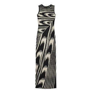 Celestial Dream Sleeveless Knitted Maxi Dress