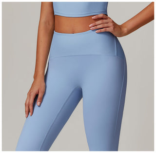 High-Waisted Seamless Sports Leggings