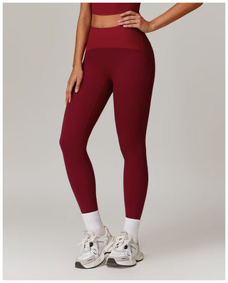 High-Waisted Seamless Sports Leggings