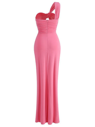Mellow One Shoulder Long Dress