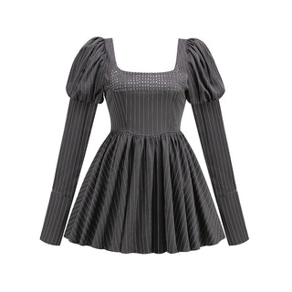 Starry Night Puff Sleeve SEQUIN Mini Dress
