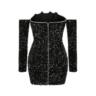 Serena Sequin Corset Mini Dress