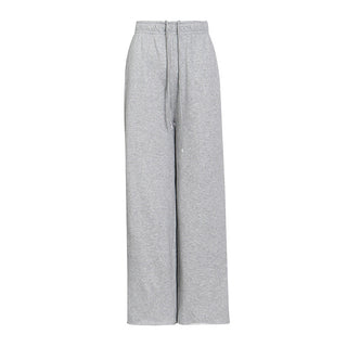 3-Piece Wool Set: Pullover Sweater, Sports Bra & Wide-Leg Pants