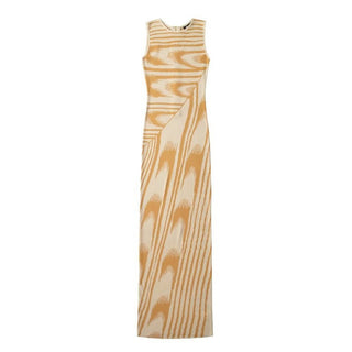 Celestial Dream Sleeveless Knitted Maxi Dress
