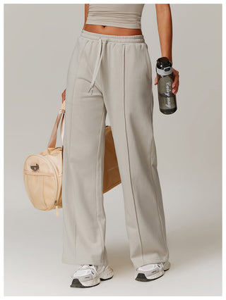 High Waist Straight Sports Pants