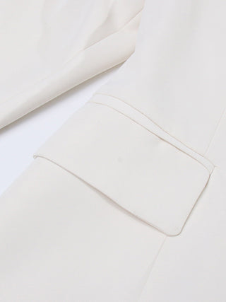 Elegant Off-Shoulder Blazer Jacket