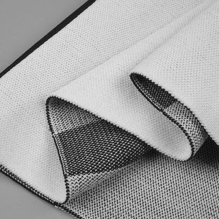 Bold Black & White Striped Bandage Dress