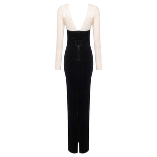 Stellar Night Velvet Long Dress