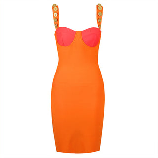Ivana Sleeveless Bandage Mini Dress