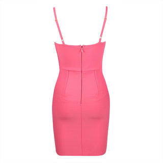Corine Sleeveless Bandage Mini Dress