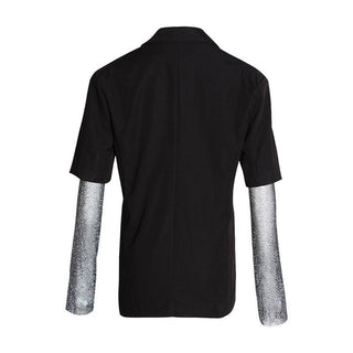 Isabella Long Sleeve Sparkle Blazer