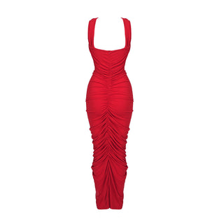 Lori Halter Backless Long Dress