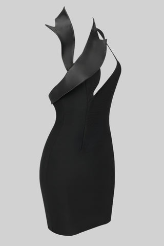 Giana Sleeveless  Backless Bandage Mini Dress